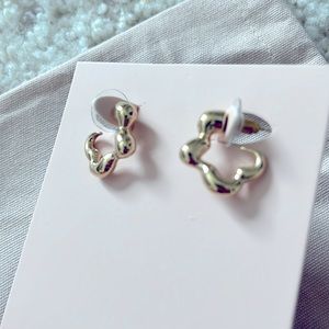 Gold Huggie earrings